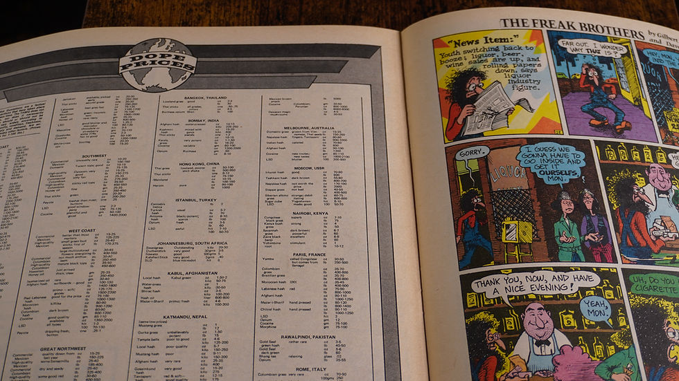 Thumbnail: National Weed Vol. 1 No. 1 - January 1976