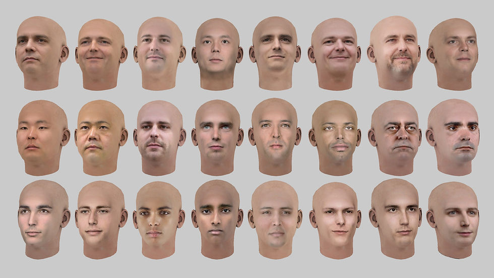 Thumbnail: Heads Pack for UE4