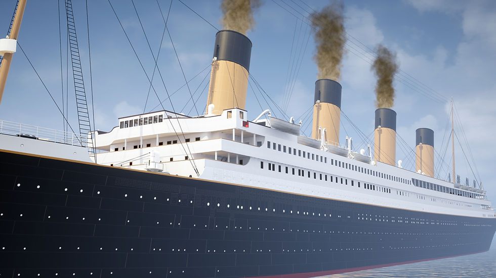 Thumbnail: Titanic Low Poly