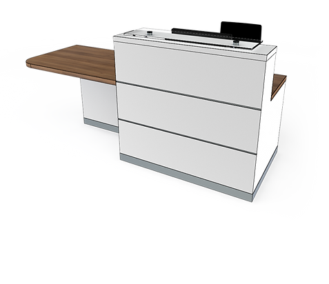 evolution eclypse YC1-R reception desk.p