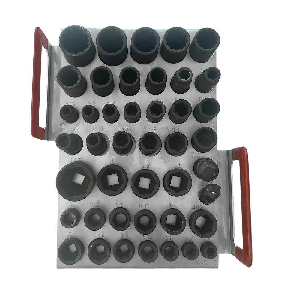 SAE Impact Pick & Carry Socket Tray with Tools