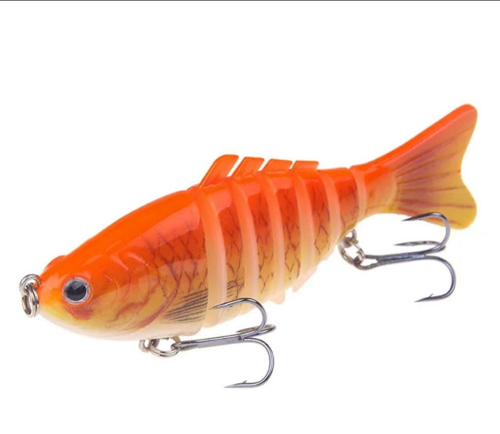 Thumbnail: The West Fork Predator 6 Joint Shad 4" Swim Bait
