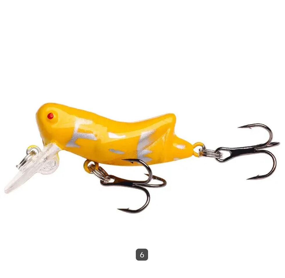 Thumbnail: 7 Piece Cricket Fishing Lure