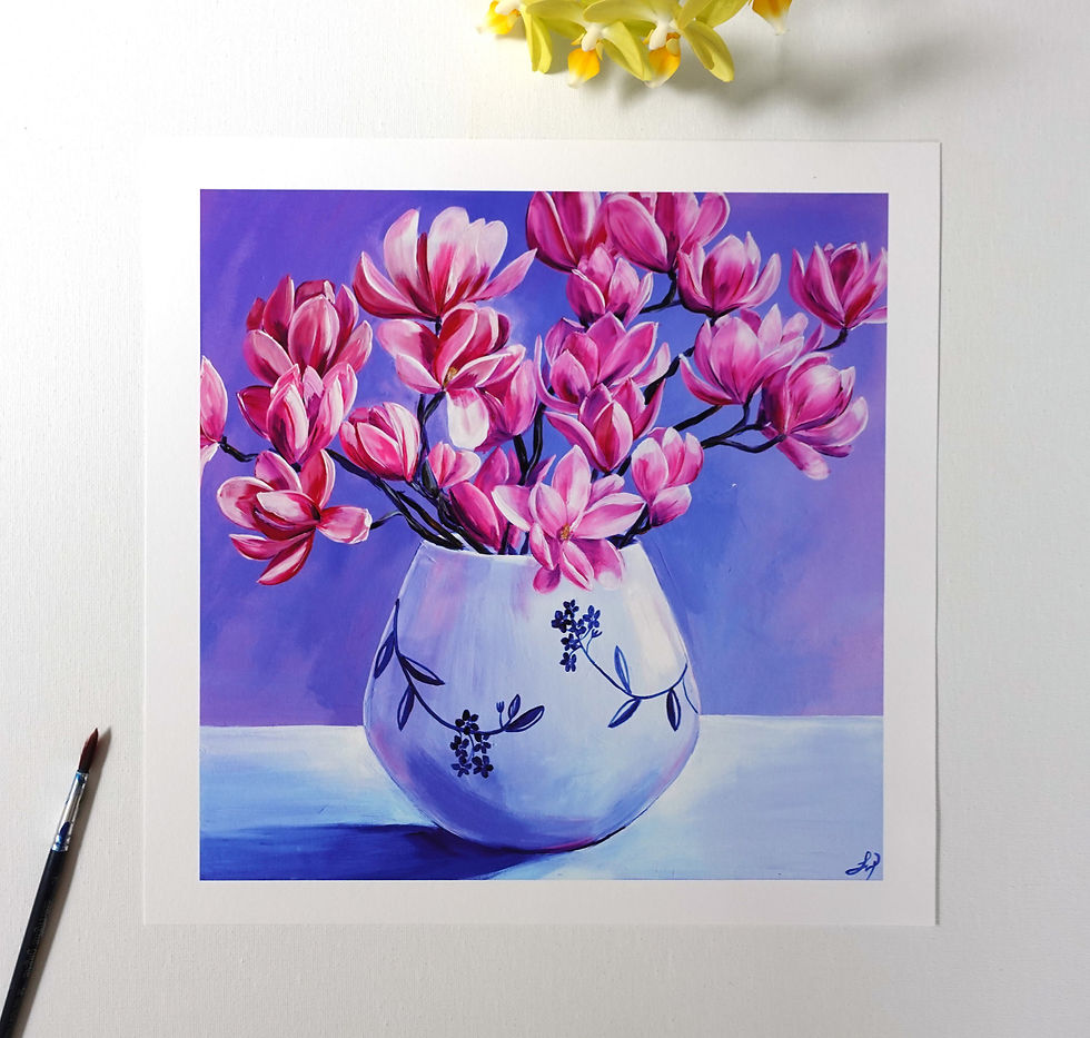 Magnolia Fine Art Print