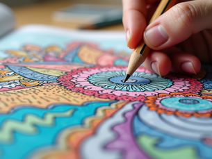 Top 5 Benefits of Adult Coloring Pages
