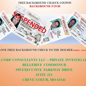WILCORP PRIVATE INVESTIGATIONS-STL, MISSOURI- 314-226-9885