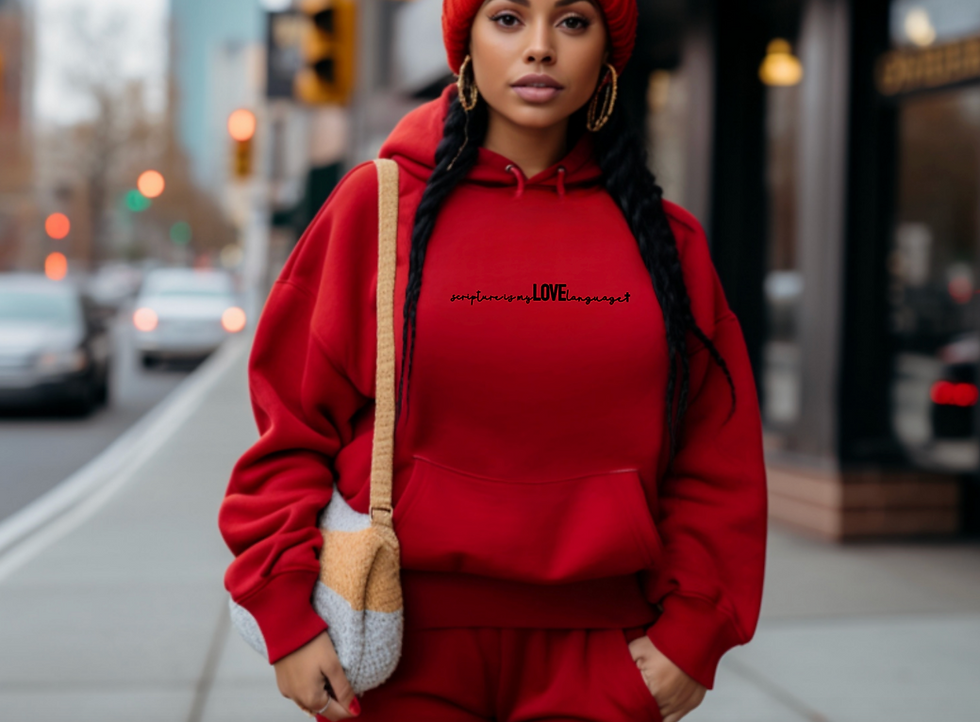 Thumbnail: Scripture is My Love Language - Unisex Heavy Blend™ Hooded Sweatshirt