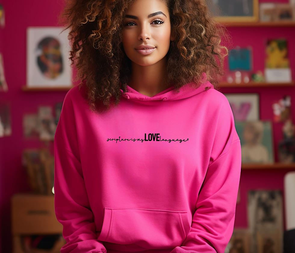 Thumbnail: Scripture is My Love Language - Unisex Heavy Blend™ Hooded Sweatshirt