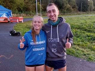 Wangler & Müller beim Flat 'n Fast 5k schnell unterwegs
