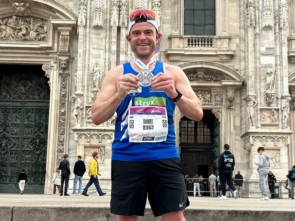 Daniel Zahn zeigt auch in Mailand seine Marathon-Klasse