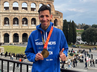 Florian Walz läuft in Rom seine zweitschnellste Marathonzeit