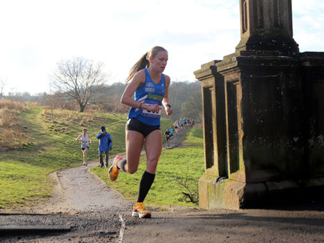 Natalie Wangler bei ältestem 10er Schottlands Zweite