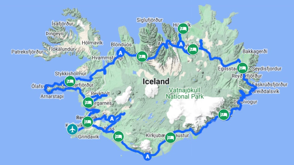 Our 2025 route