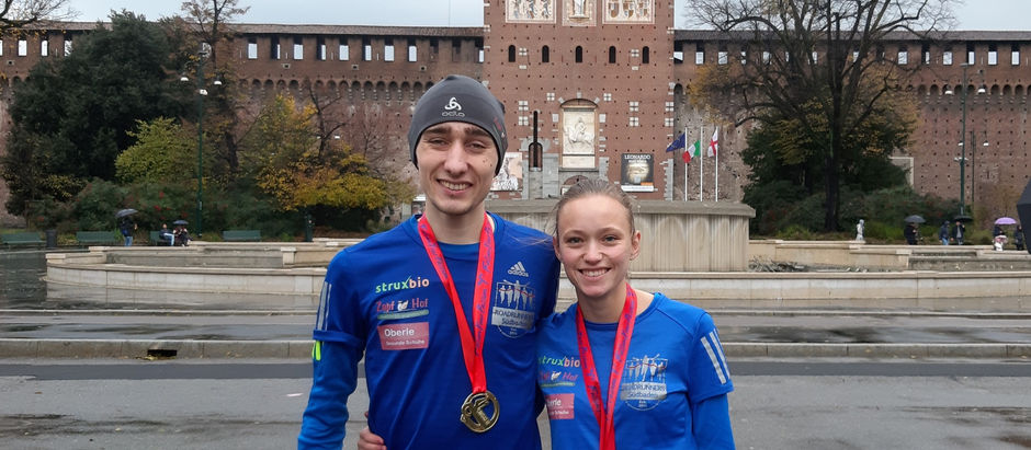 Natalie Wangler beim Milano21 als Fünfte im Ziel