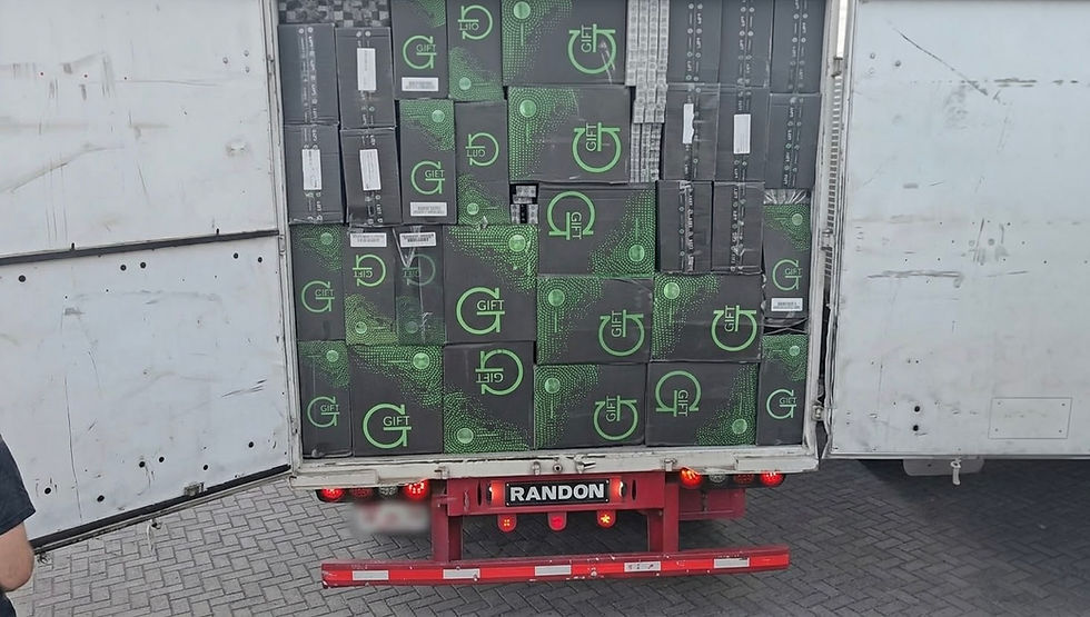 Dos detenidos por millonario contrabando de cigarrillos en operativo de la PDI de Antofagasta cerca de Chañaral
