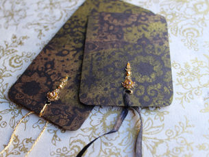 Stamped Chrismas Gift cards