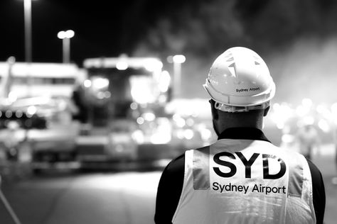 Sydney Airport worker