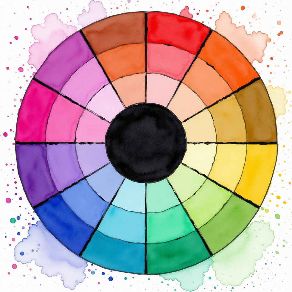 Quick Creative Colour wheel