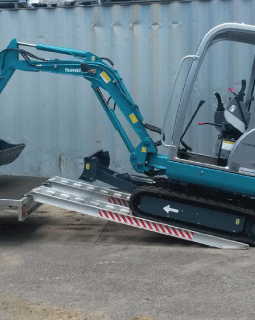 Excavator ramp