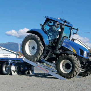 Wheel Loader ramp