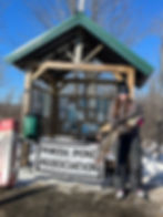 1st Place Megan Jones with 18.45 lb pike