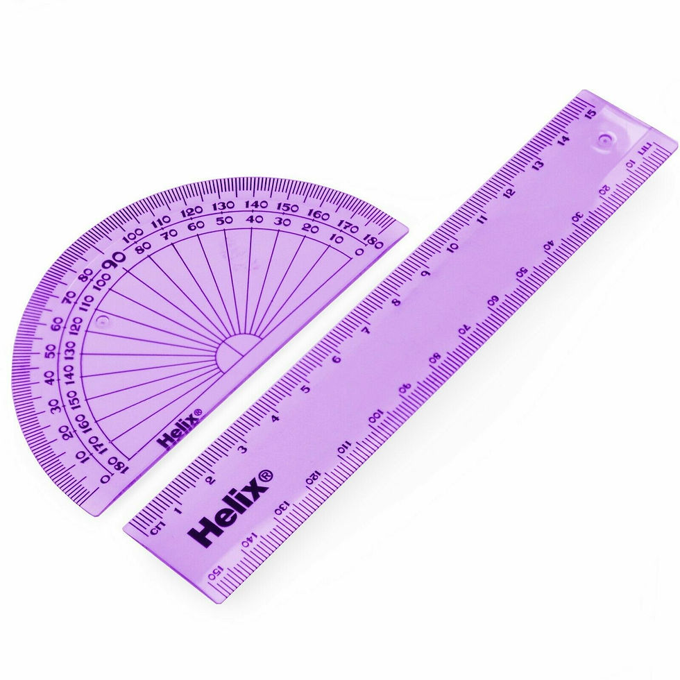 Thumbnail: Helix Cool Curves Maths Set, Purple