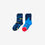 Thumbnail: Toddler Boys Anti-slip Socks 2pairs, Navy and Blue and Red by Tchibo
