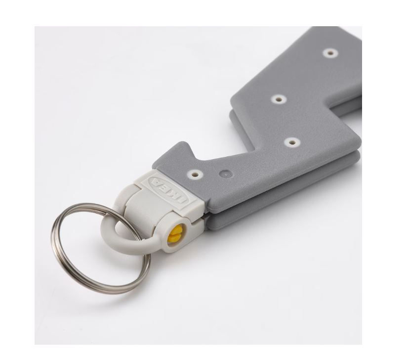 Thumbnail: YUPPIENALLE Holder for Mobile Phone, Grey by IKEA