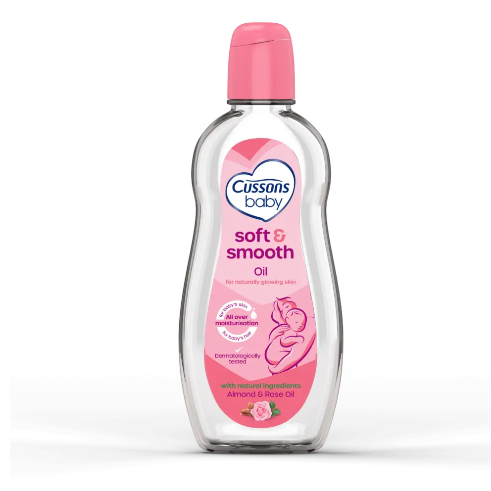 Cussons Baby Soft & Smooth Baby Oil, 200ml
