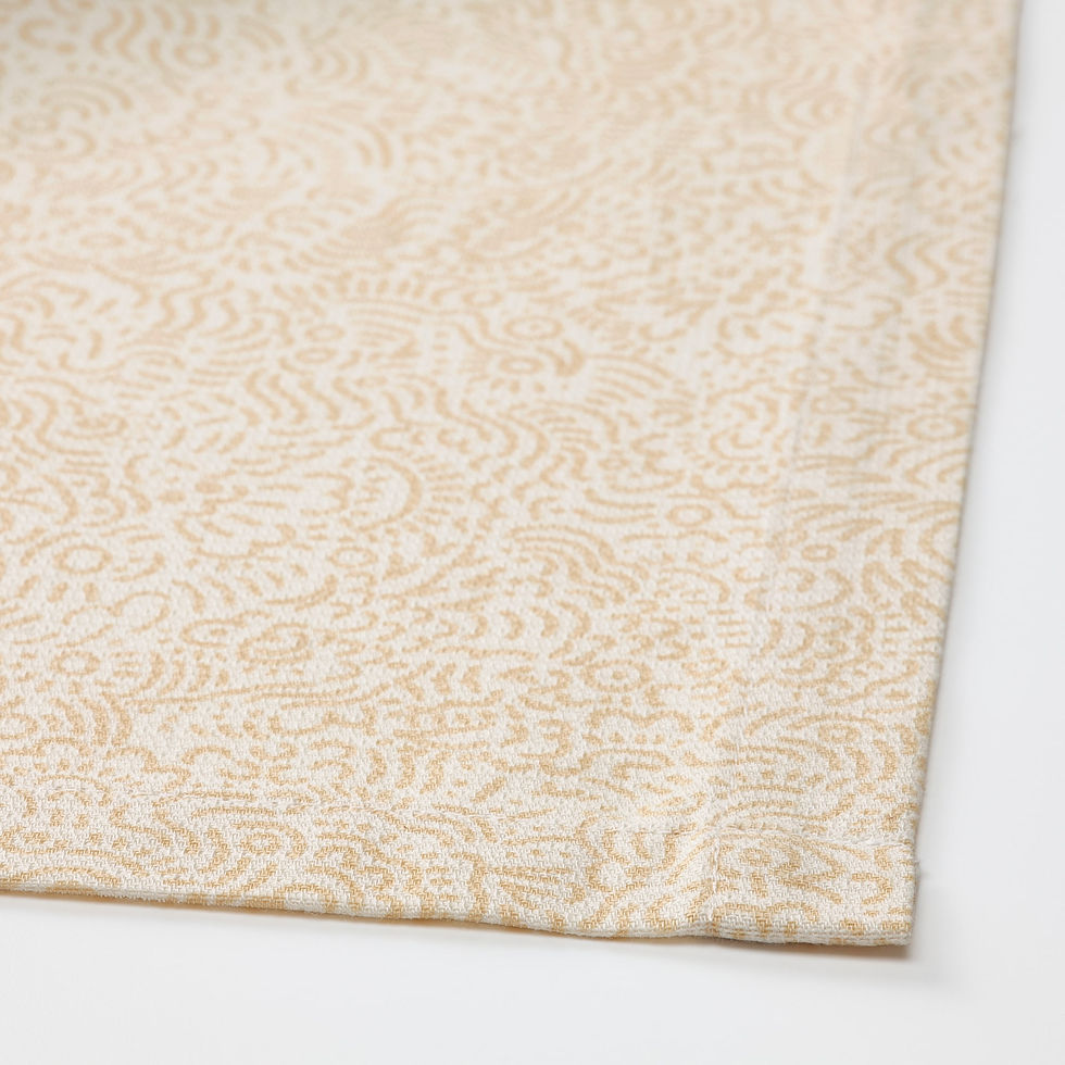 Thumbnail: SOMMARDRÖM Tablecloth 145x145 cm, Cream by IKEA