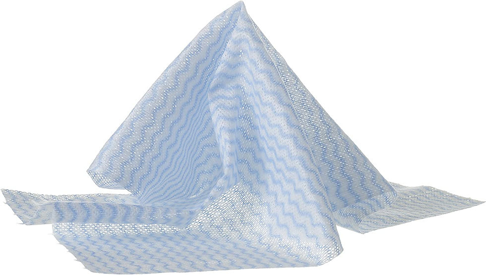 Thumbnail: Mighty Power All Purpose Cleaning Cloths 50-Pack, Blue