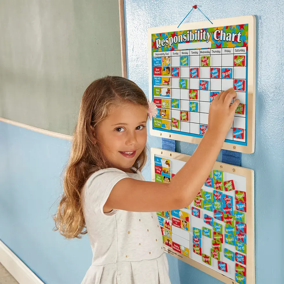 Thumbnail: Magnetic Responsibility Chart - Chore Chart by Melissa & Doug