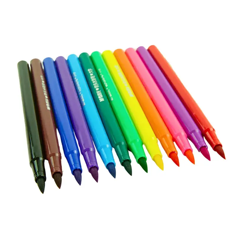 Thumbnail: Soft Brush Water Color Pen ACP901CC, 12 Colours by M&G
