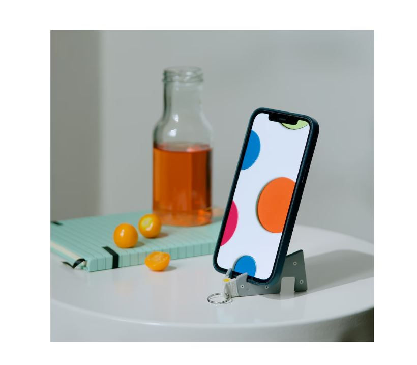 Thumbnail: YUPPIENALLE Holder for Mobile Phone, Grey by IKEA