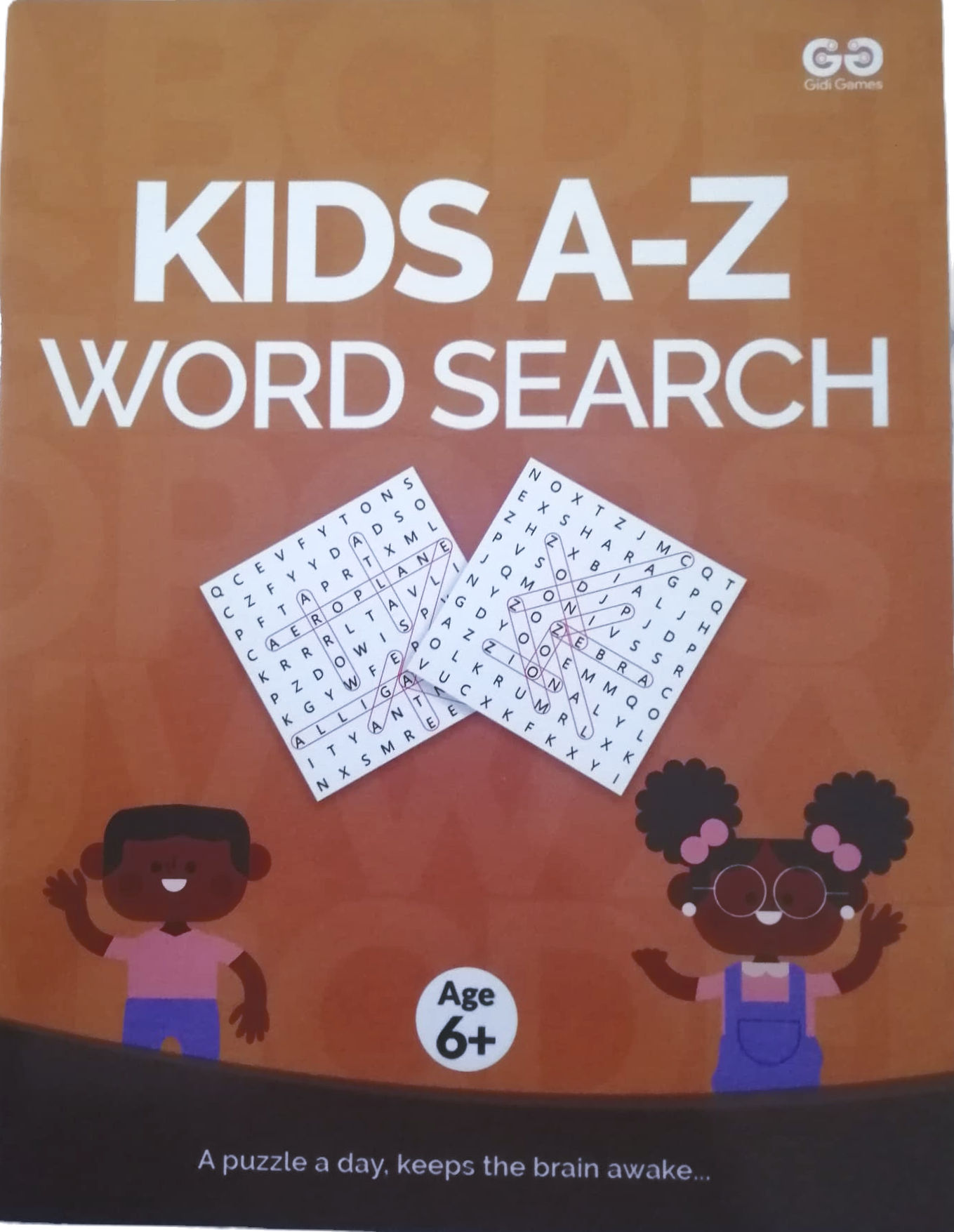 Kids A - Z Word Search, Ages 6+ by Gidi Games