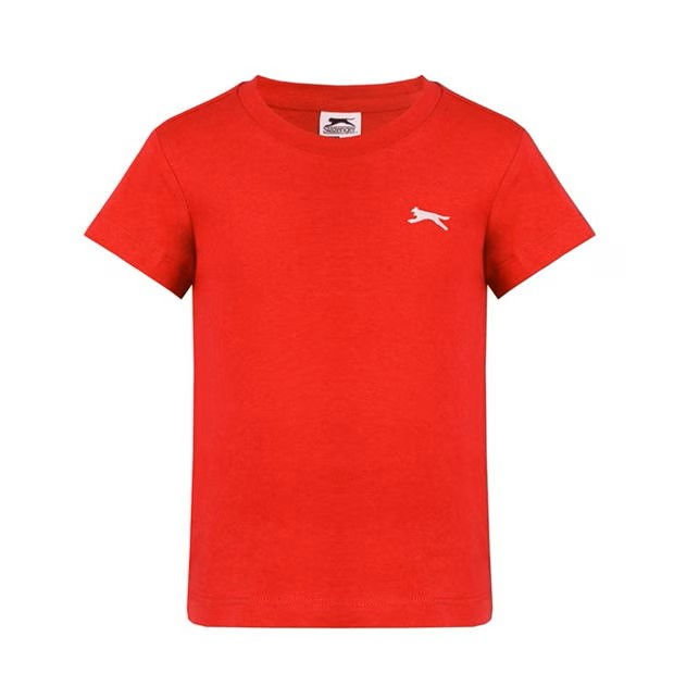 Thumbnail: Slazenger 3-Pack Plain Tee, Royal Blue/Red/Green
