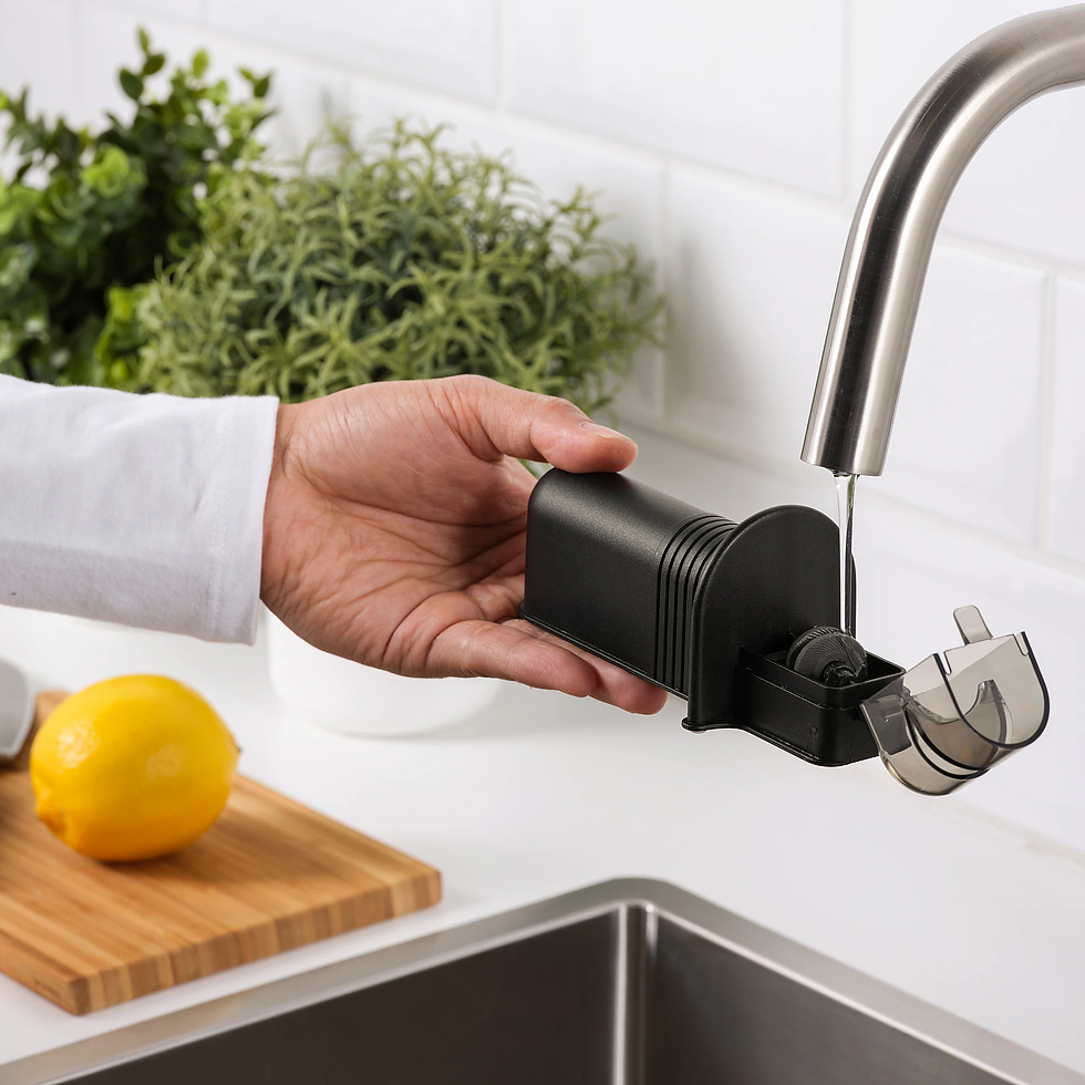 Thumbnail: ASPEKT Knife Sharpener, Black by IKEA