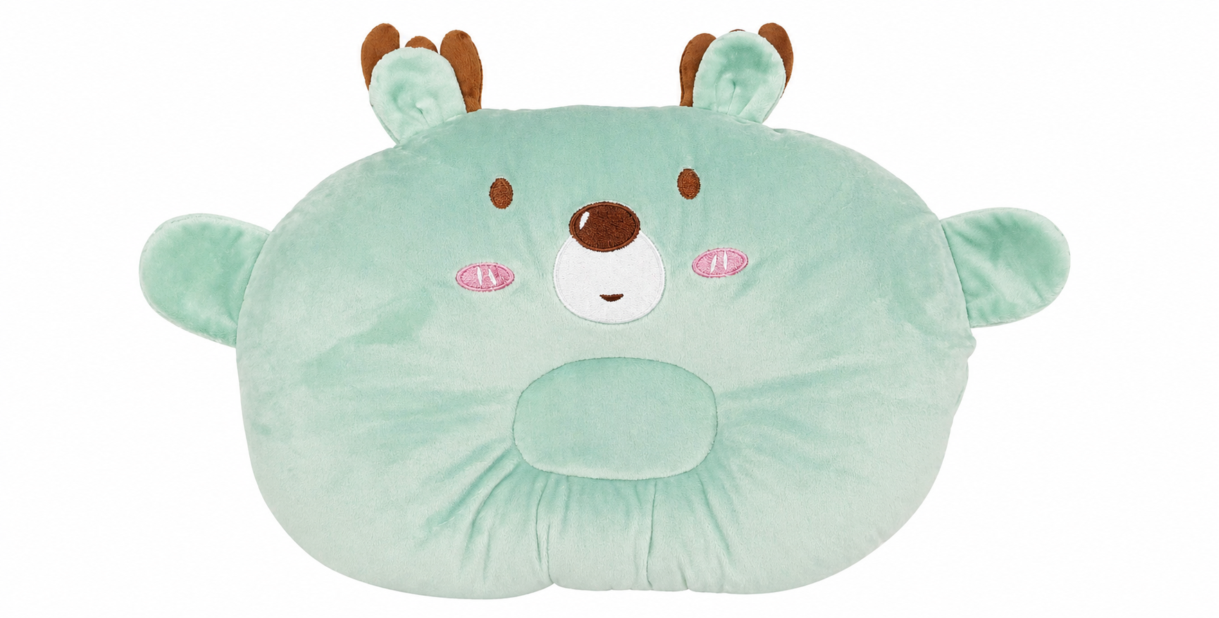 Baby Living Museum Baby Pillow, Green