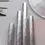Thumbnail: Metallic Paper Straws 30-Pack, Silver