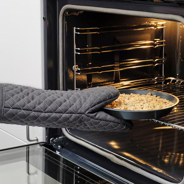 Thumbnail: INBAKAD Pie dish, 22 cm, Dark Grey by IKEA