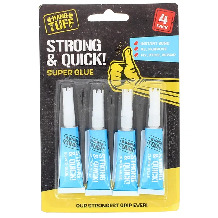 How strong is clearance super glue