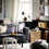 Thumbnail: TURILL Cushion, white/black, 40x40 cm by IKEA