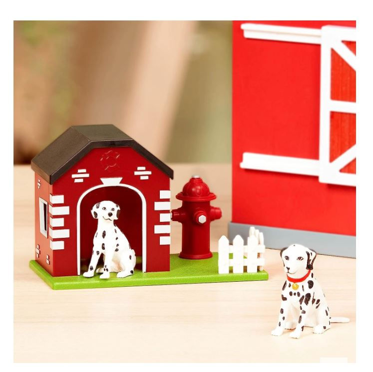 Thumbnail: Firehouse Dogs - Toy Animal Figure Dog Playset by Terra By Battat