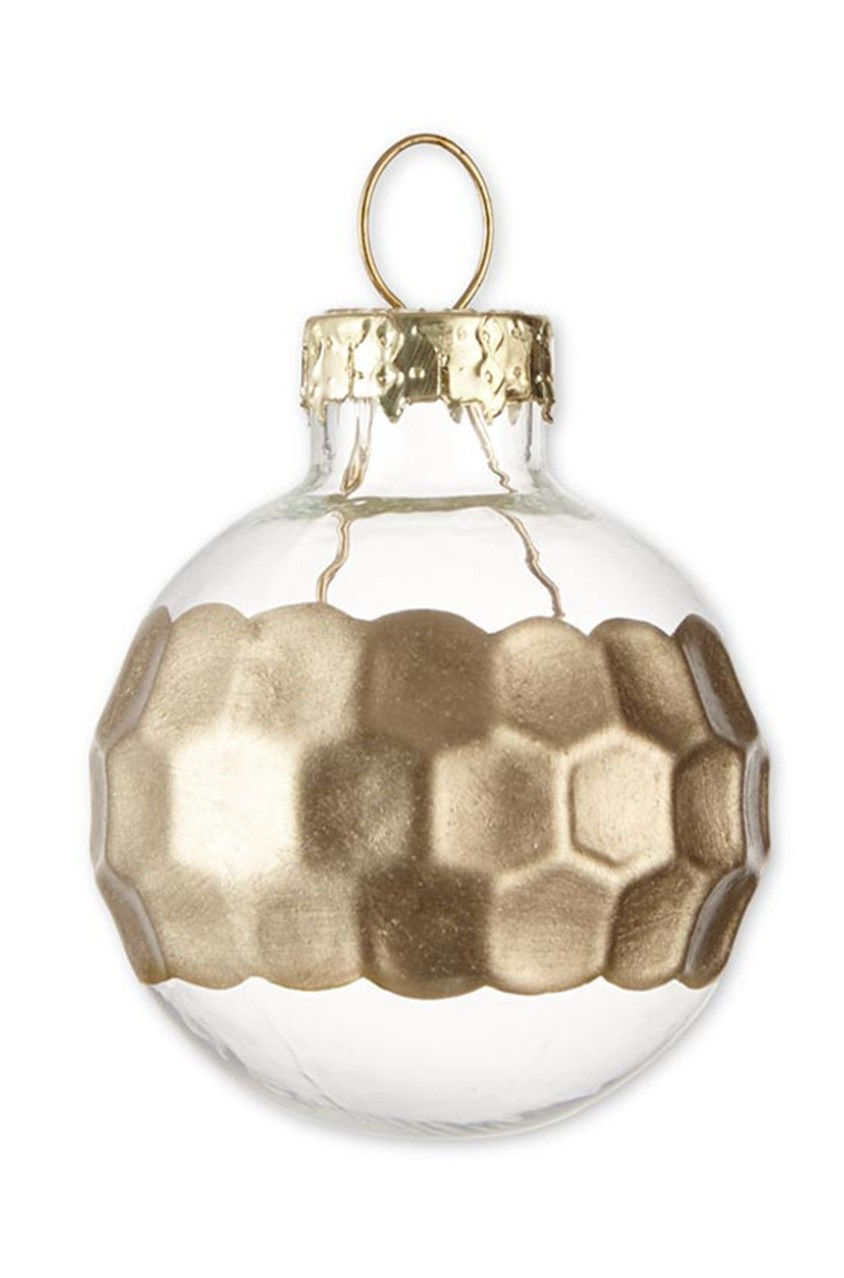 Thumbnail: Mini Decoration Balls, Gold by Tchibo