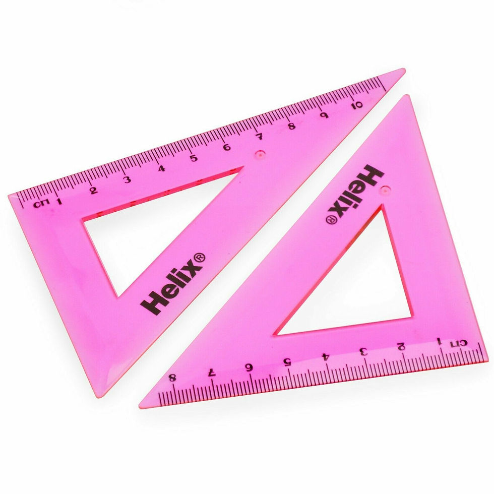 Thumbnail: Helix Cool Curves Maths Set, Pink