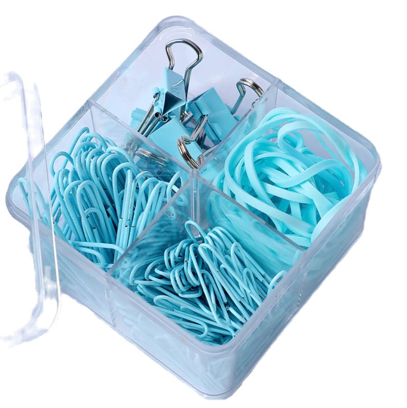 Thumbnail: Office Supplies Set, Blue