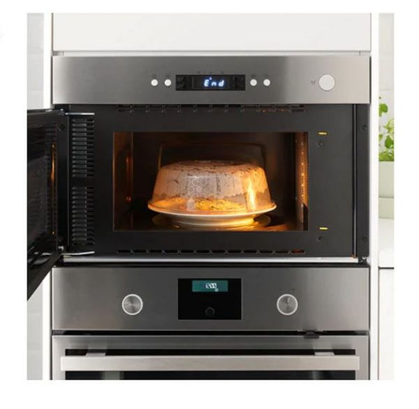 Thumbnail: Microwave Lid and Cutlery Tray Set, Grey by IKEA