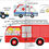 Thumbnail: 100+ First Words On the Go by Miles Kelly