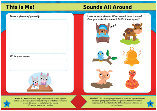 Thumbnail: Leap Ahead Workbook English 3-4 Years, Home Learning Made Fun