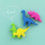 Thumbnail: Mini Novelty Erasers 5-Pack, Blue